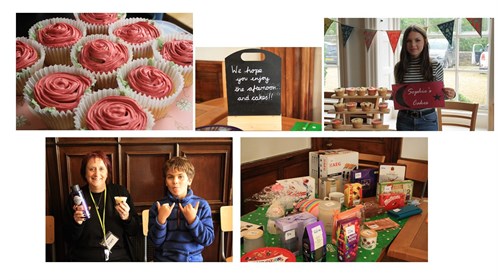 Macmillan Bake Sale Image Collage