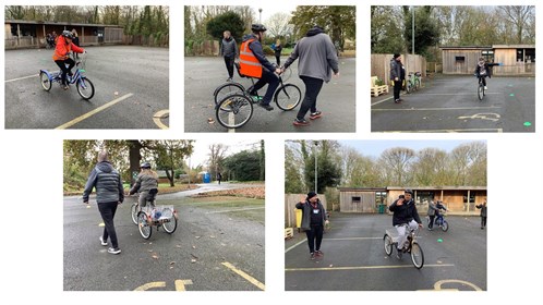 Bikes And Trikes Photo Collage