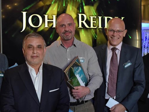 John Reidy Winner Photo